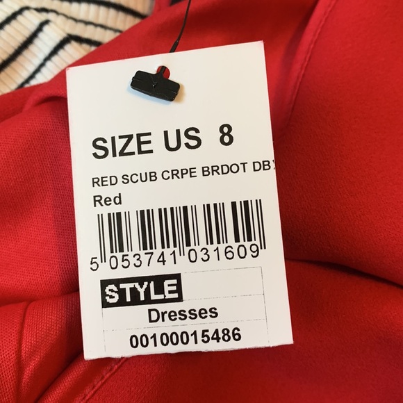 Quiz Red Dress - Picture 6 of 6